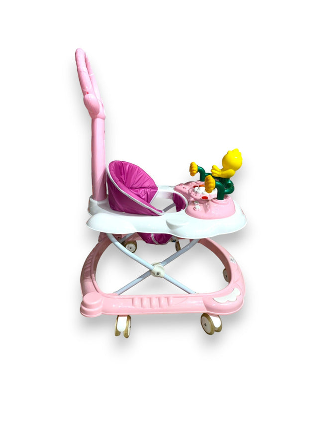 TWINKLE BABY WALKER 329 WITH PUSH PINK