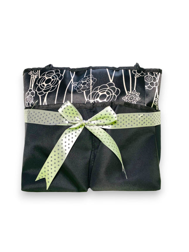 BABY MOTHER BAG BLACK  9.5 X 12 INCH