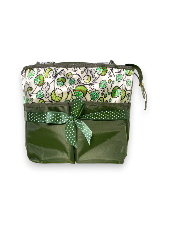 BABY MOTHER BAG GREEN  9.5 X 12 INCH
