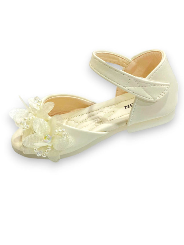 GIRLS SANDALS WHITE BEIGE GR-34