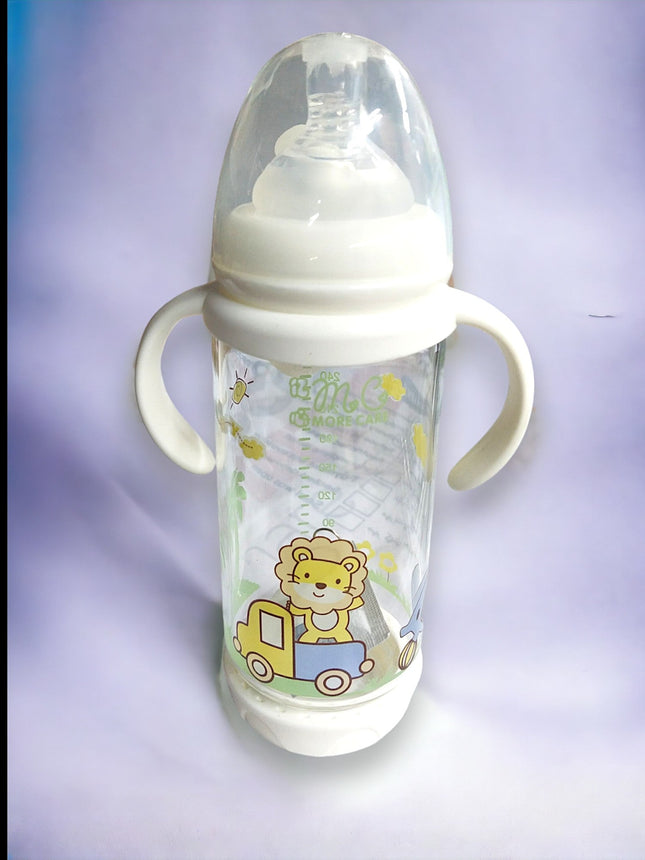 MC MORE CARE BABY GLASS FEEDER 300 ML 12M+