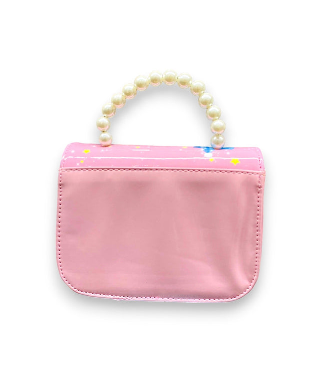 GIRLS FASHION HANDBAG  PERLS PINK PRINCESS