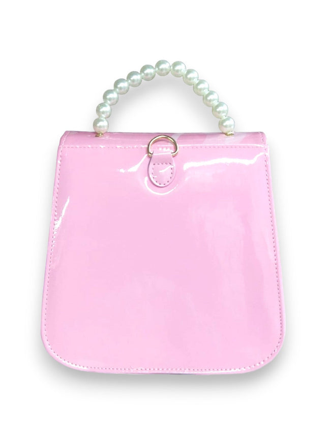 GIRLS FASHION HANDBAG  PERLS PINK  FROZEN