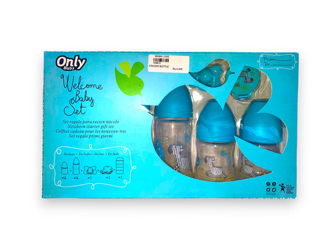 ONLY BABY WELCOME BABY SET BLUE