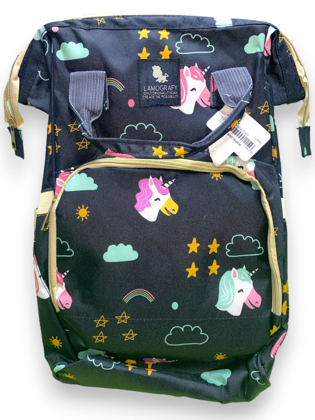 PREMIUM QUALITY UNICORN PATTERN MOTHER BAG PACK