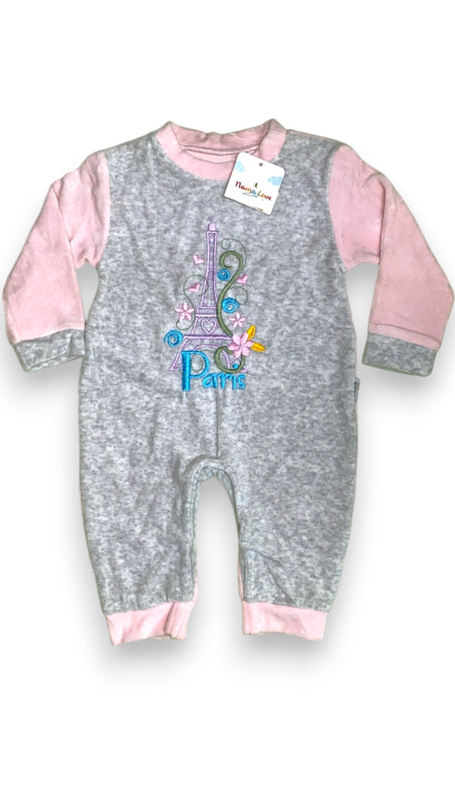 KIDS WINTER SUIT GRAY AND PINK PREMIUM QUALITY