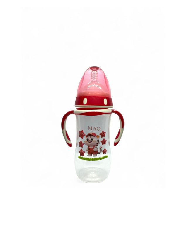 MAC Plastic Feeding Bottle With Handle 11oz