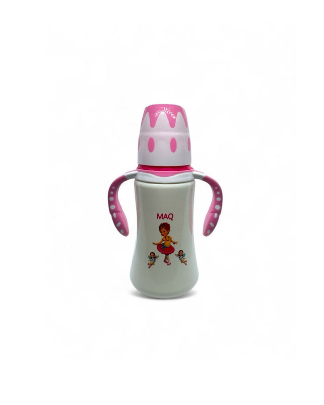 MAC Plastic Feeding Bottle With Handle 6oz