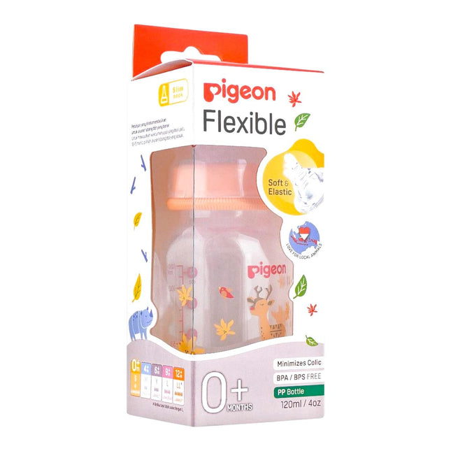 Pigeon Flexible 0+Months PP Bottle 120ml