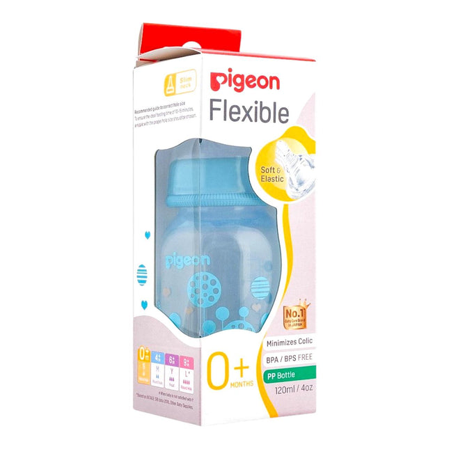 Pigeon Flexible PP Bottle 0+Months Slim Neck 120ml