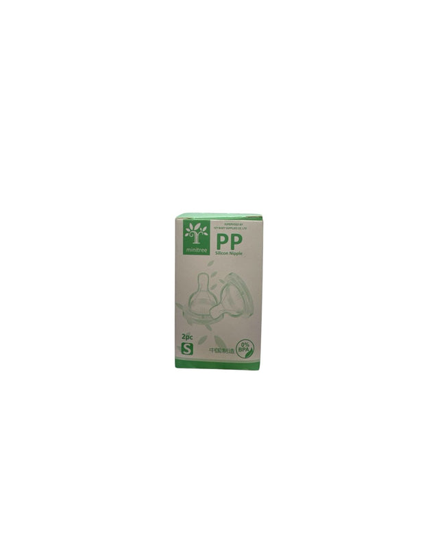 Minitree PP Silicon Nipple (Small) 2pcs