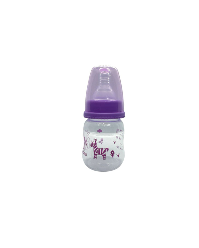 Minitree PP Regular Neck Feeding Plastic Bottle (Purple Cover) 2oz/60ml