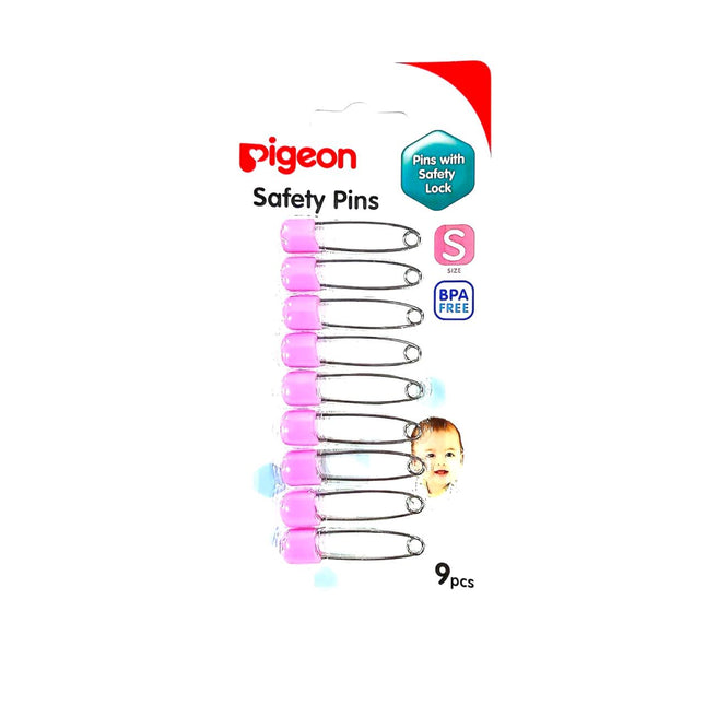 Pigeon Safety Pins 9 Pcs