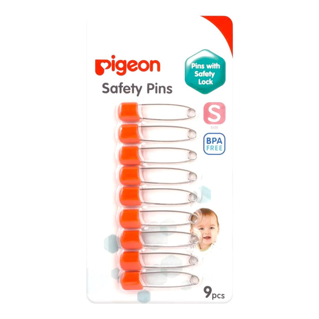 Pigeon Safety Pins 9Pcs