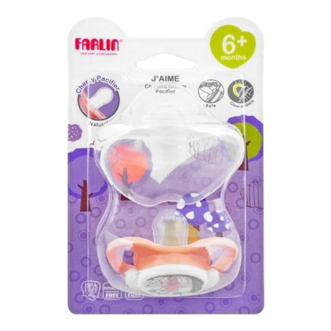 Farlin Cherry Pacifier 6+ Months