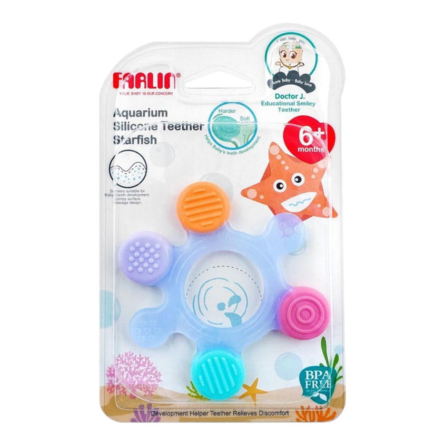 Farlin Aquarium Silicone Teether Starfish 6+ Months