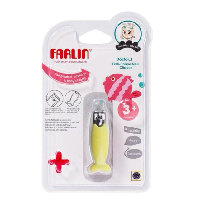 Farlin Doctot.J Fish Shape Nail Clipper 3+ Months