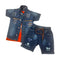 Kids Casual Double Shirts Suit