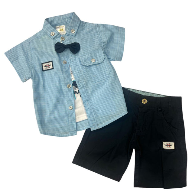 Kids 3 Piece Nicker Shirt