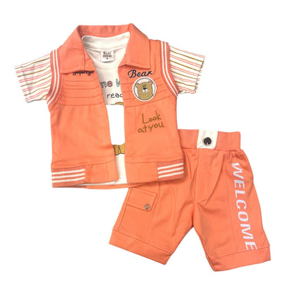 Super Style 3 Piece Nicker Shirt