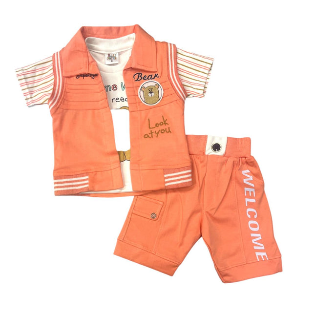 Super Style 3 Piece Nicker Shirt