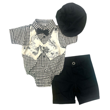 Kids Rompers & Nicker with P-Cap