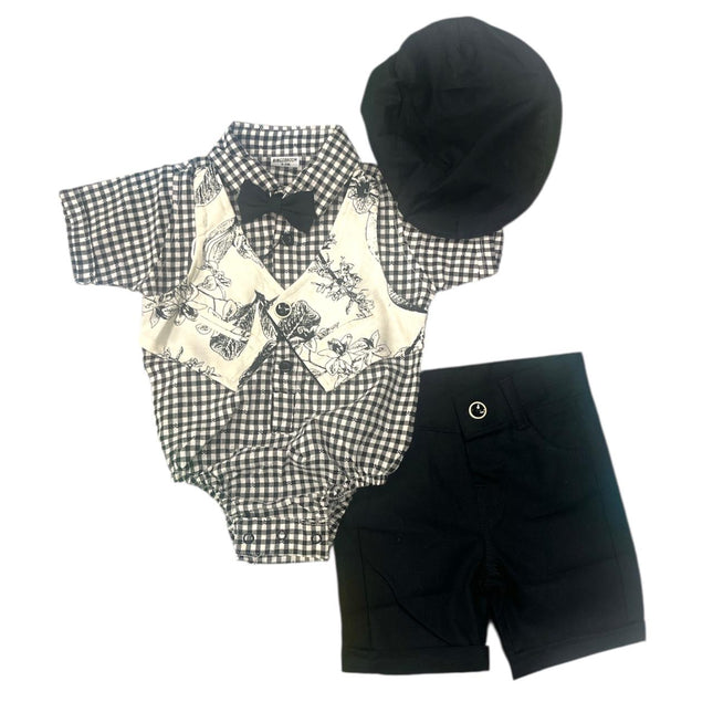 Kids Rompers & Nicker with P-Cap