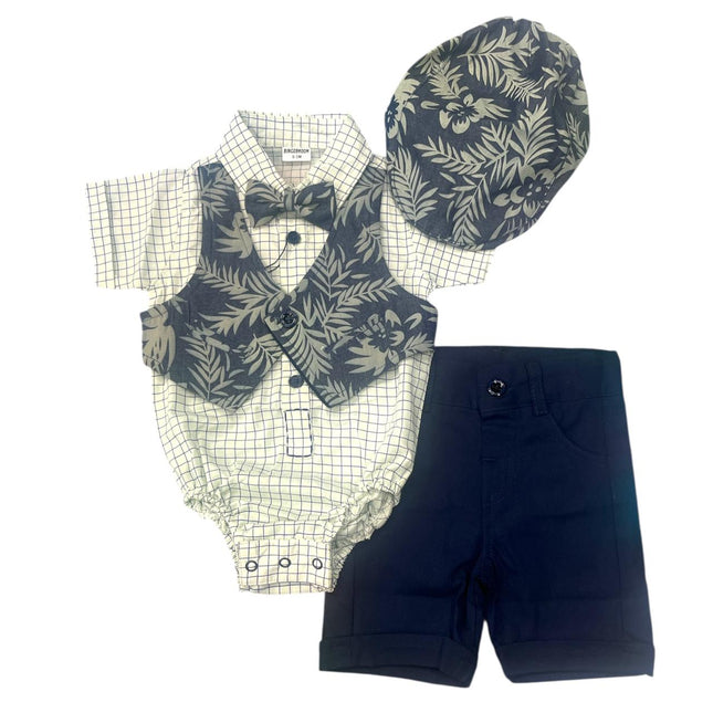 Kids Rompers & Nicker with P-Cap