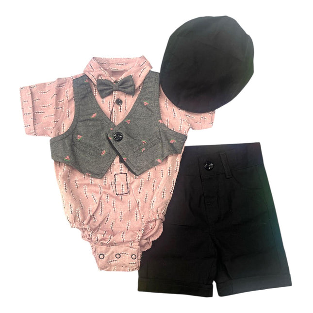 Kids Rompers & Nicker with P-Cap