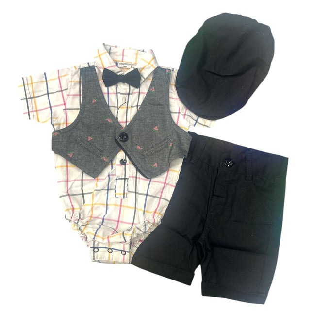 Kids Rompers & Nicker with P-Cap