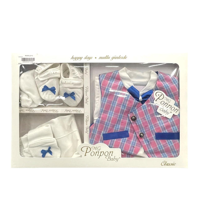 MG Ponpon Baby Gift Pack Suit