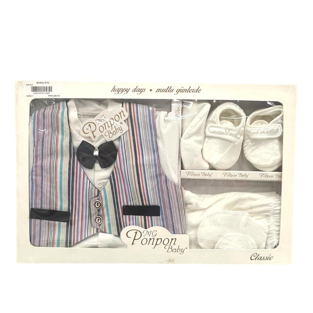 MG Ponpon Baby Suit Gift Set