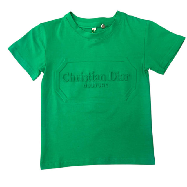 Sharp Green Color Round Neck Imported T-Shirt