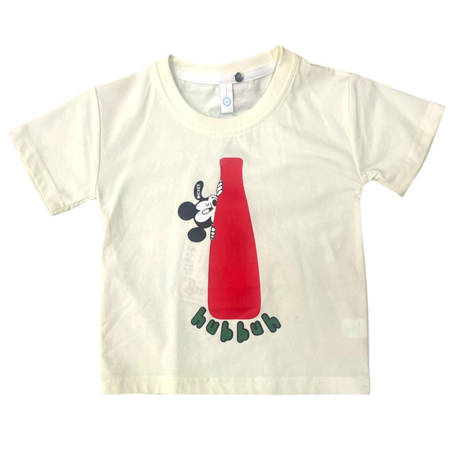 Micky Mouse Imported Half White T-Shirt