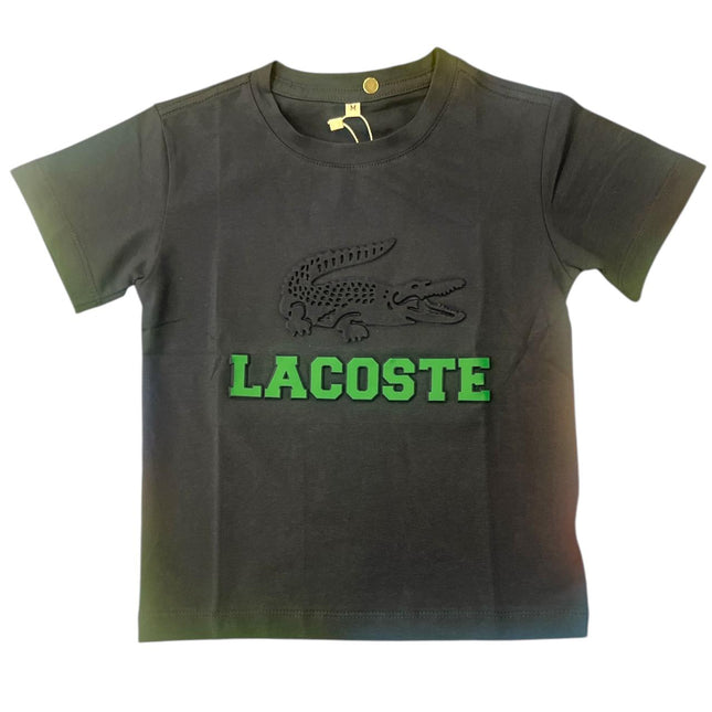 Lacoste Navy Blue Color Round Neck T-Shirt