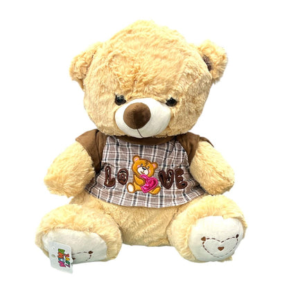 Soft & Huggable Teddy Bear with Love Jersi
