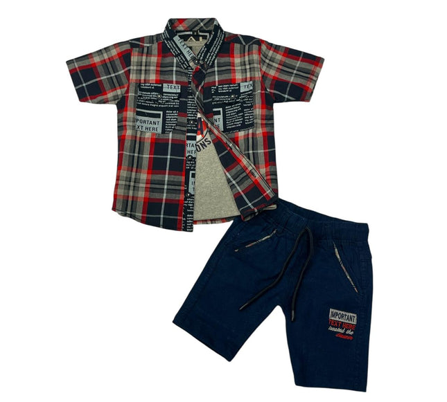 Kids Nicker Shirt 3 Pcs