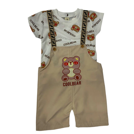White & Skin Colour Romper