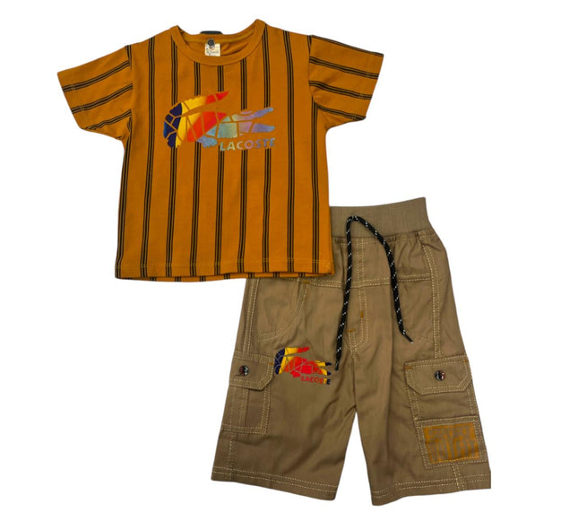 Mustard Colour Nicker Shirt For Kids