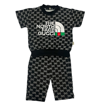 Black Colour shirt with Three Quarter Nicker