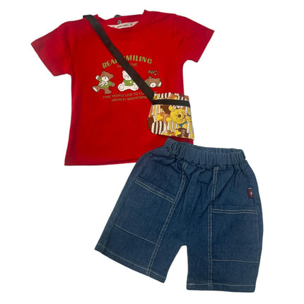 Kids Nicker Shirt Red