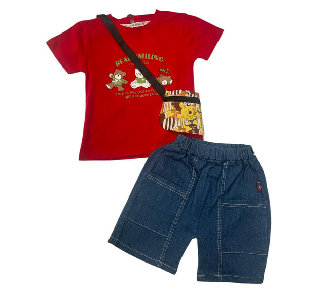 Kids Nicker Shirt Red