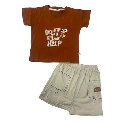 Kids Nicker Shirt Brown