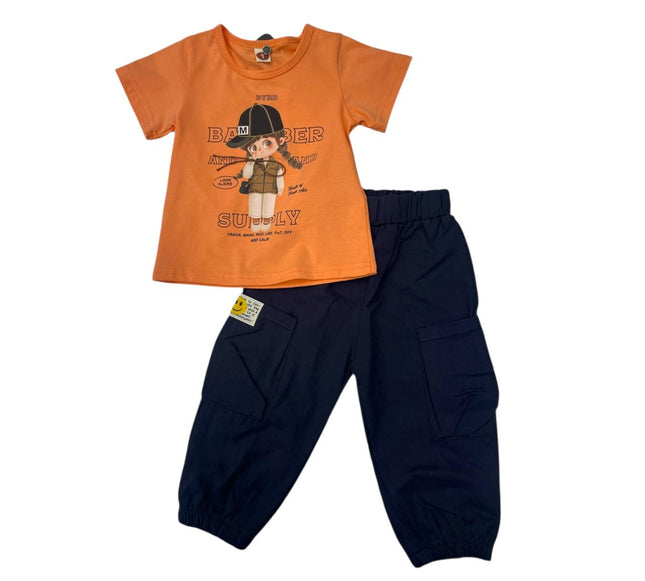 Girls Nicker Shirt 3 Quarter Short