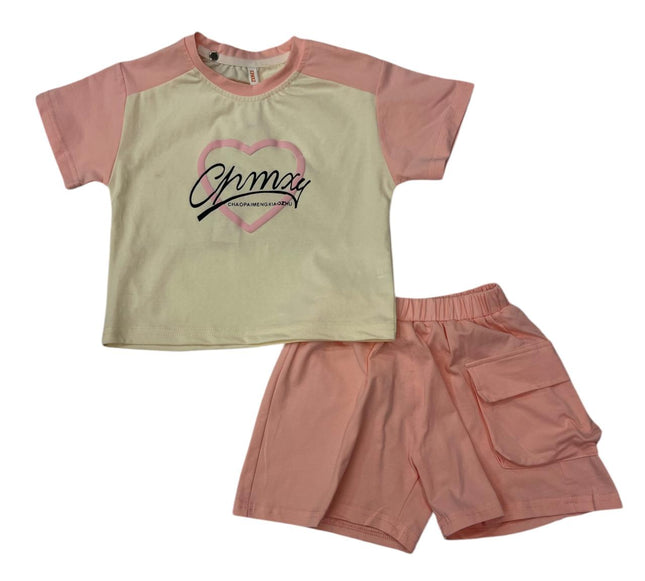 Girls Nicker Shirt Pink