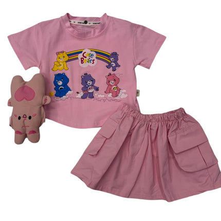 Girls Nicker Shirt Pink