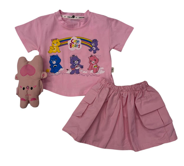 Girls Nicker Shirt Pink