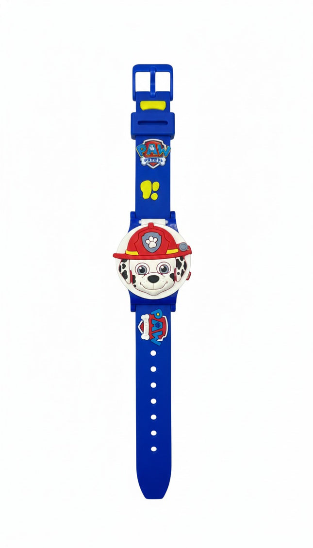 Kids PAW Patrol Character Watch – Marshall Design (Blue Strap)