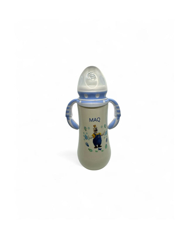 MAC Plastic Feeding Bottle With Handle 90z
