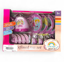 Princess Refined Tea Set for Kids – Metal Pretend Play Afternoon Tea Set